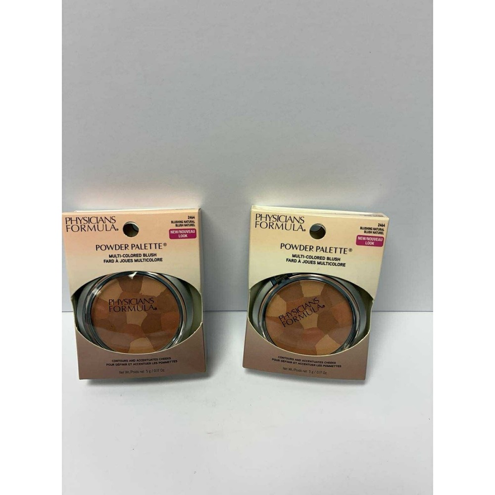 2X Physicians Formula Powder Palette Multi Colored Blush Blushing Natural #2464